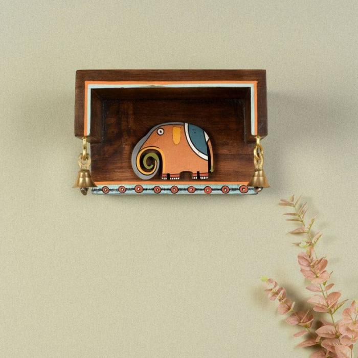 Gajendra Ethnic Wall Shelf  |   Wall Shelves Wall Decor Multicolor