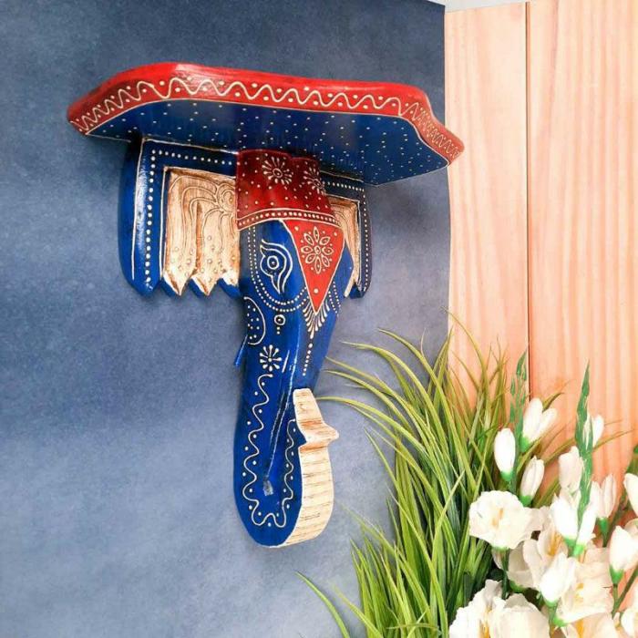 Gajendra Niksha Wall Shelf  |   Wall Shelves Wall Decor Multicolor