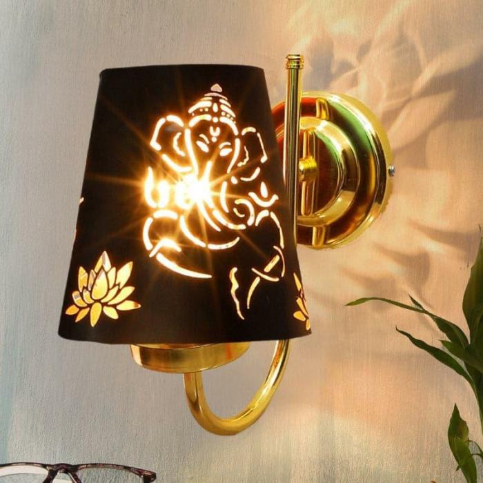 Galora Ganesha Empire Wall Lamp  |   Wall Lamps Lamps & Lighting Black