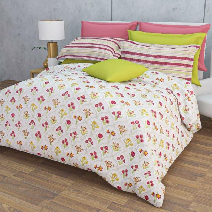 Garden Of Marigold Bedsheet  |   Floral Bedsheets Bedsheets Floral Bedsheets