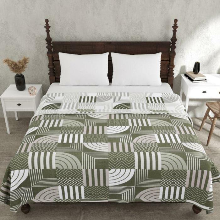 Geometric Gala Dohar  |   Dohars, Razai & Blankets Bedding Dohars, Razai & Blankets