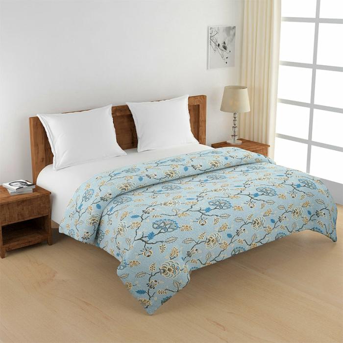 Ginny Floral Comforter  |   Comforters & Ac Quilts Bedding Blue