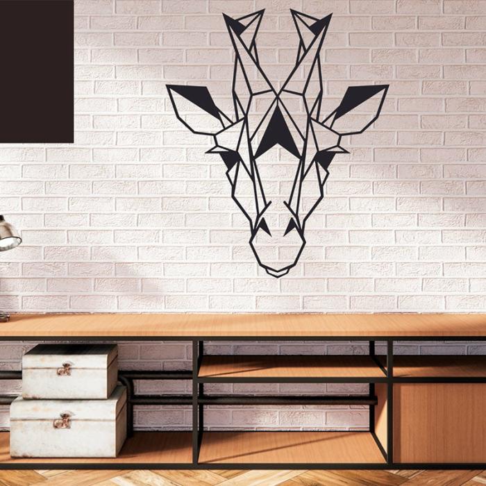 Giraffee Wall Art  |   Wall Accents Wall Accents Black