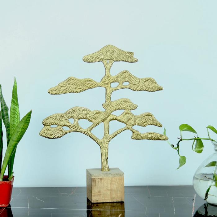 Glamo Tribal Tree Showpiece  |   Showpieces Showpieces Gold