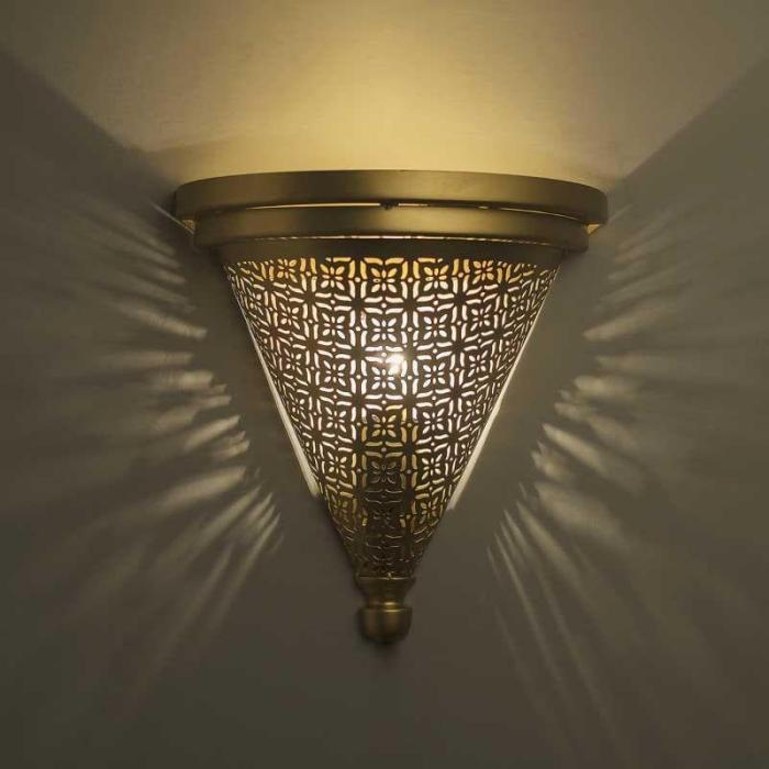 Glorious Conical Wall Lamp  |   Wall Lamps Lamps & Lighting Gold