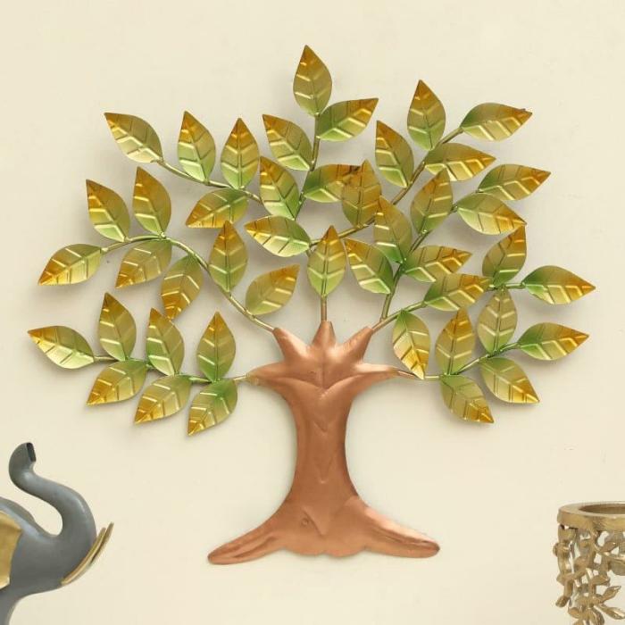 Gorso Tree Wall Accent  |   Wall Accents Wall Accents Gold, Copper