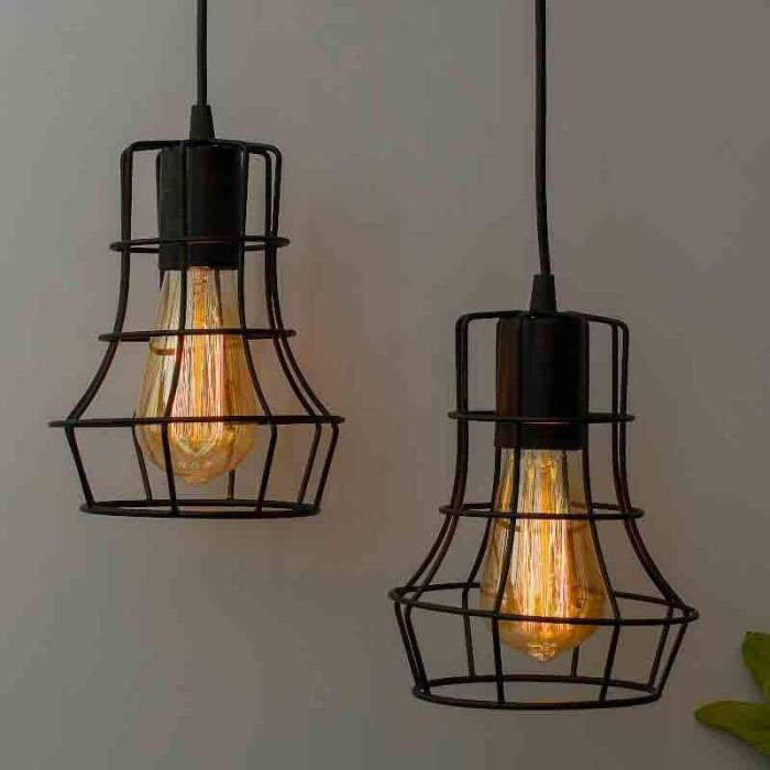 Gothic Mesh Ceiling Lamp  |   Ceiling Lamps Ceiling Lamps Black