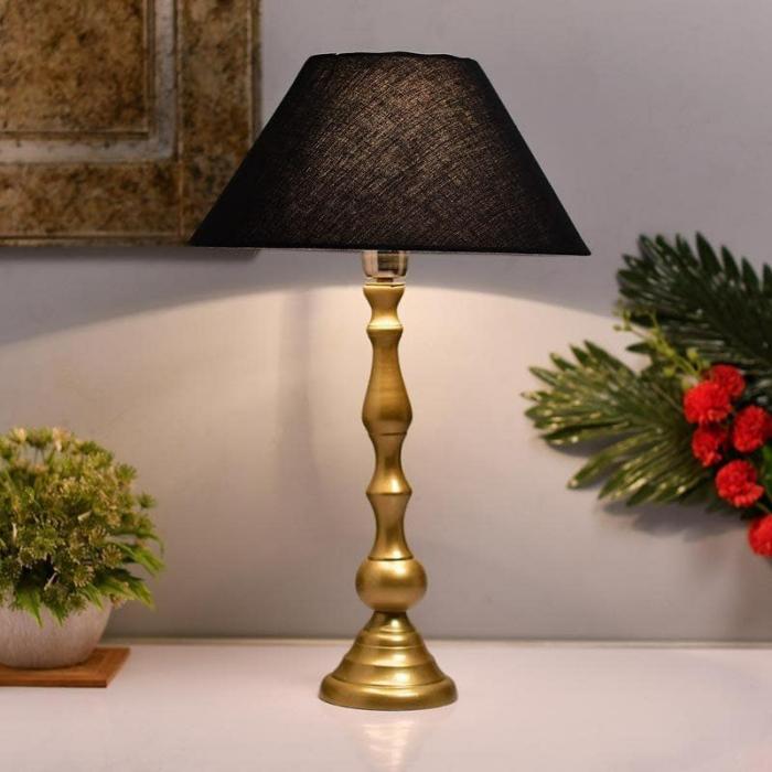 Graceful Gleam Table Lamp  |   Table Lamps Lamps & Lighting Gold, Black