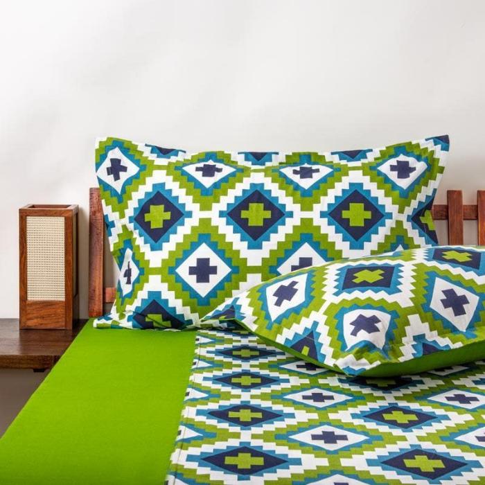 Grandeur Bedsheet  |   Geometric Bedsheets Bedsheets Geometric Bedsheets