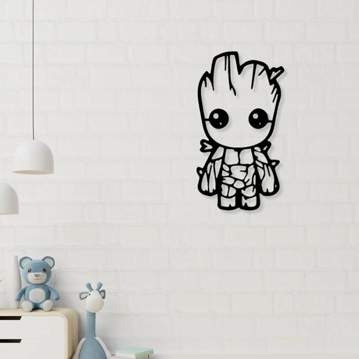 Groot Wall Art  |   Wall Accents Wall Accents Black