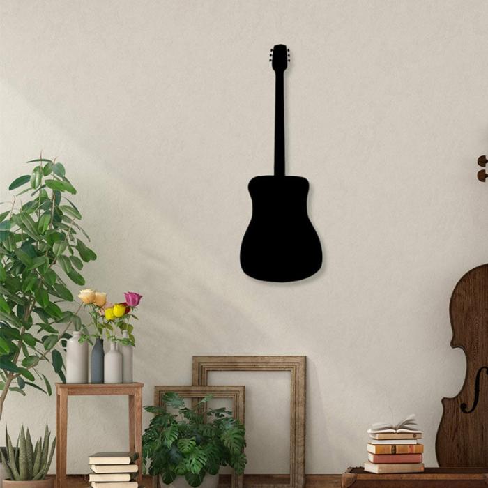 Guitar Love Wall Art  |   Wall Accents Wall Accents Black