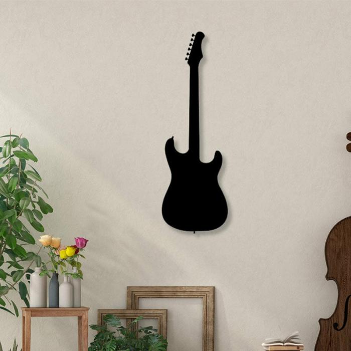 Guitar Style Wall Art  |   Wall Accents Wall Accents Black