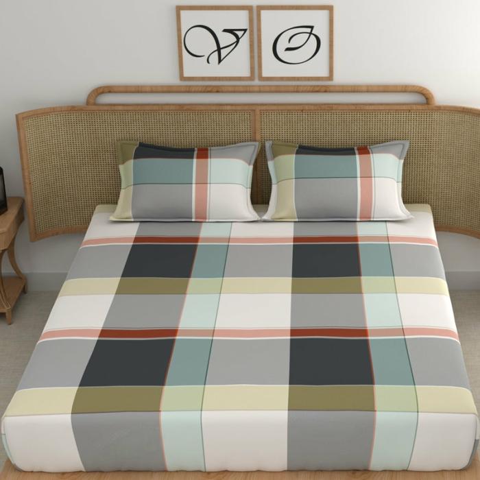 Gupin Printed Bedsheet  |   Geometric Bedsheets Bedsheets Geometric Bedsheets