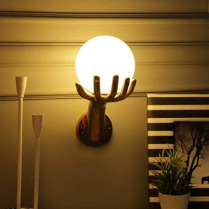 Handful Wall Lamp  |   Wall Lamps Lamps & Lighting Gold