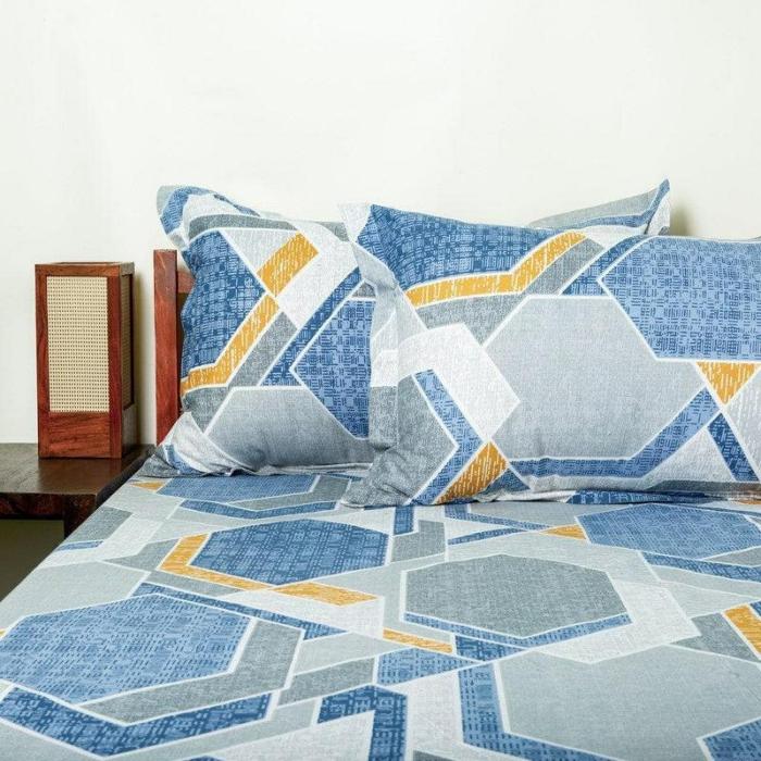 Hexa Nexa Bedsheet  |   Abstract Bedsheets Abstract Bedsheets Abstract Bedsheets