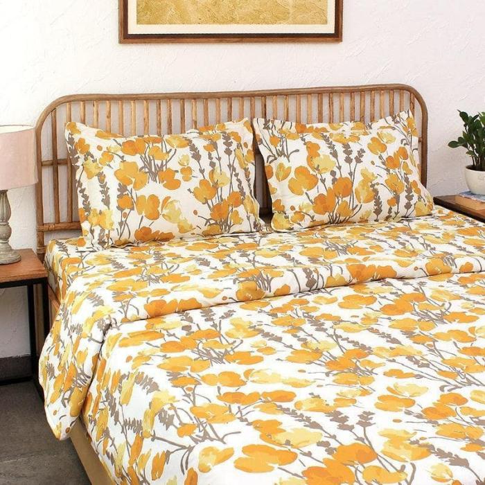 Himalayan Poppies Dohar  |   Dohars, Razai & Blankets Bedding Dohars, Razai & Blankets