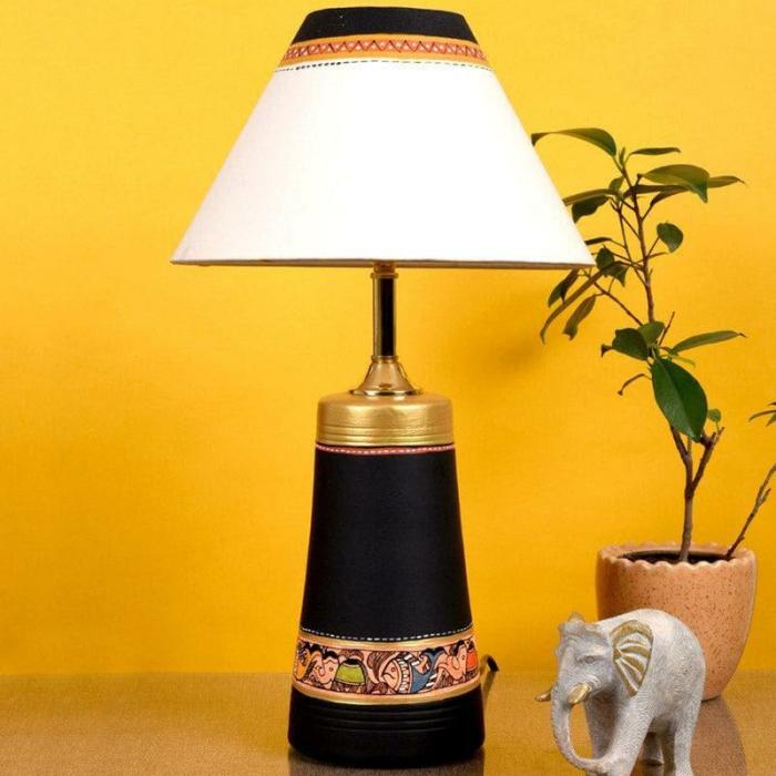 Hiresh Table Lamp  |   Table Lamps Lamps & Lighting Black, White