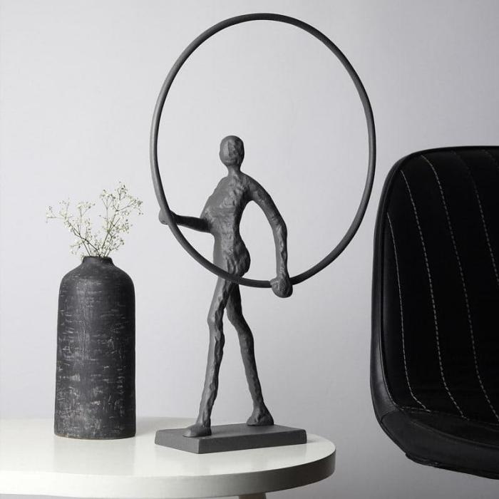 Hoop Struck Showpiece  |   Showpieces Showpieces Showpieces