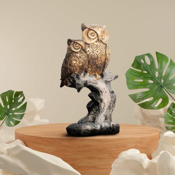 Hoot Fam Showpiece  |   Showpieces Showpieces Gold