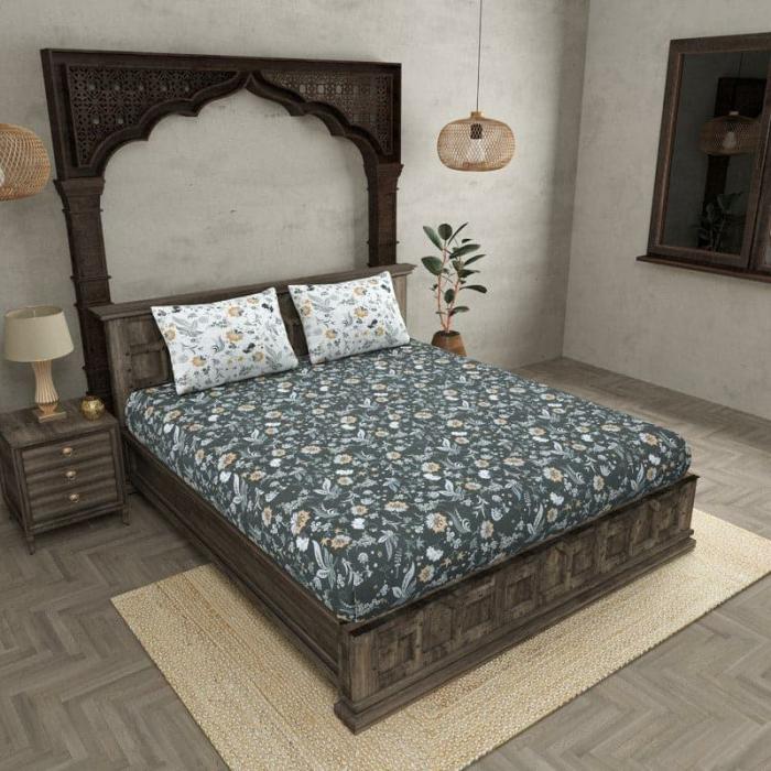 Hyla Floral Bedsheet  |   Floral Bedsheets Bedsheets Floral Bedsheets