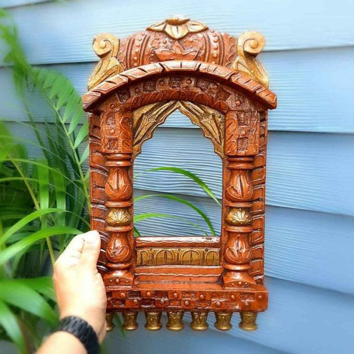 Ijala Jharokha Wall Accent  |   Wall Accents Wall Accents Brown