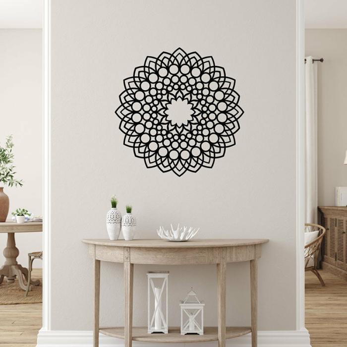 Ikso Mandala Wall Art  |   Wall Accents Wall Accents Black