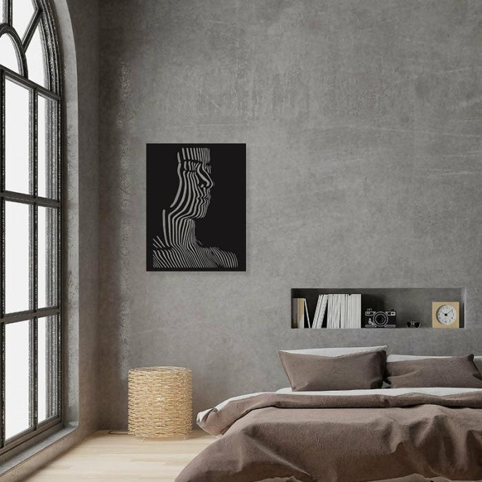 Illusive Lady Wall Art  |   Wall Accents Wall Accents Black