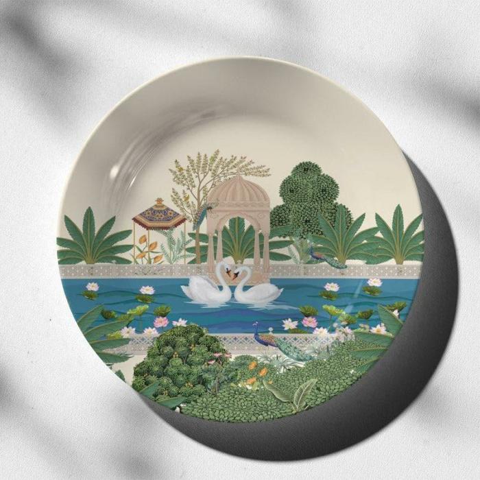 India’s Royal Reflections Wall Plate  |   Wall Plates Wall Decor Multicolor