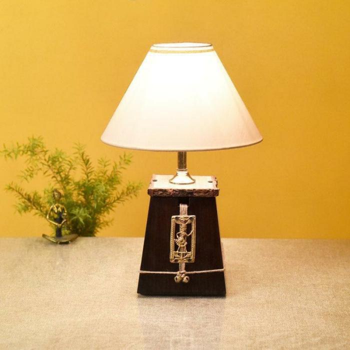 Indu Noor Table Lamp  |   Table Lamps Lamps & Lighting Ivory, Brown