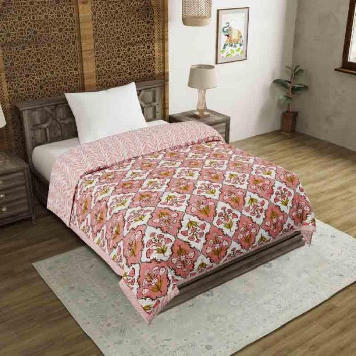 Inflorescence Printed Razai  |   Dohars, Razai & Blankets Bedding Dohars, Razai & Blankets