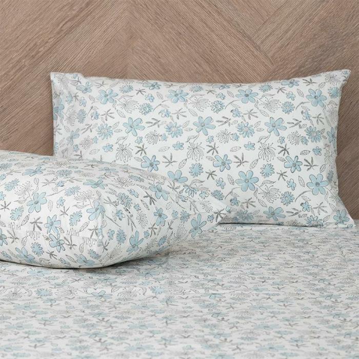 Iris Floral Bedsheet  |   Floral Bedsheets Bedsheets Floral Bedsheets