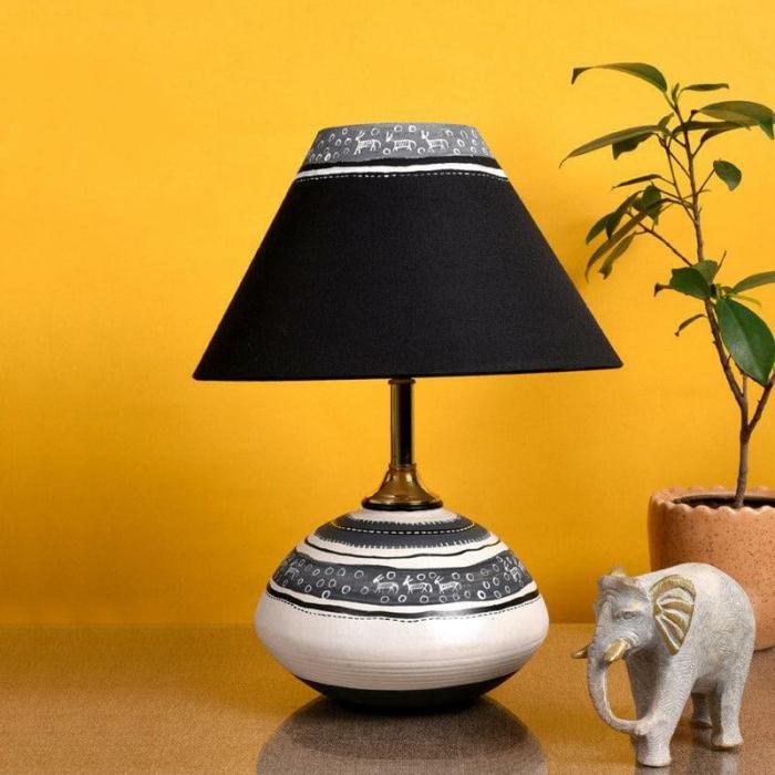 Itaash Table Lamp  |   Table Lamps Lamps & Lighting Black, White