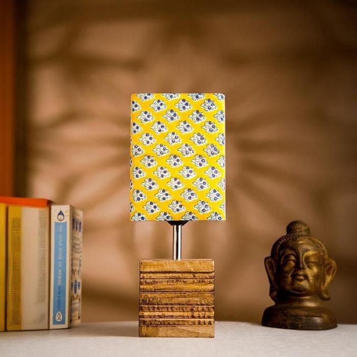 Jaipuri Print Table Lamp  |   Table Lamps Lamps & Lighting Table Lamps