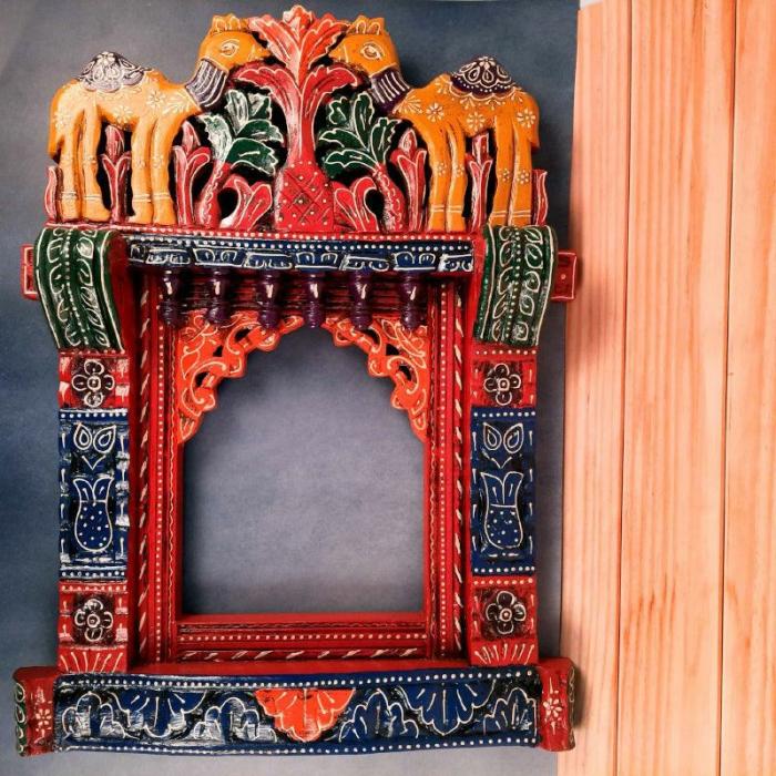 Jharokha Vinrance Wall Accent  |   Wall Accents Wall Accents Multicolor