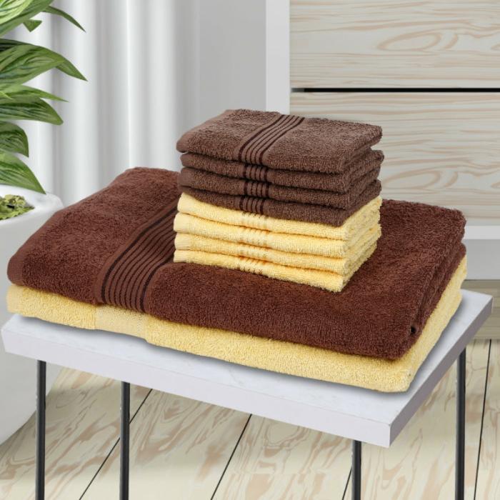 Junia Towel Combo – Set Of Ten  |   Bath Towels Bath Linens Bath Towels