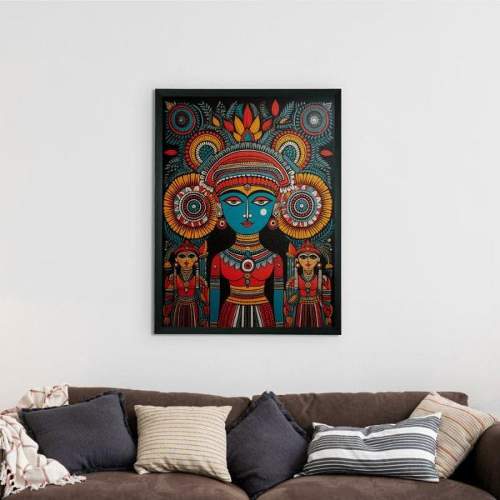 Kadhakali Natya Wall Art  |   Wall Art & Paintings Wall Art & Paintings Multicolor