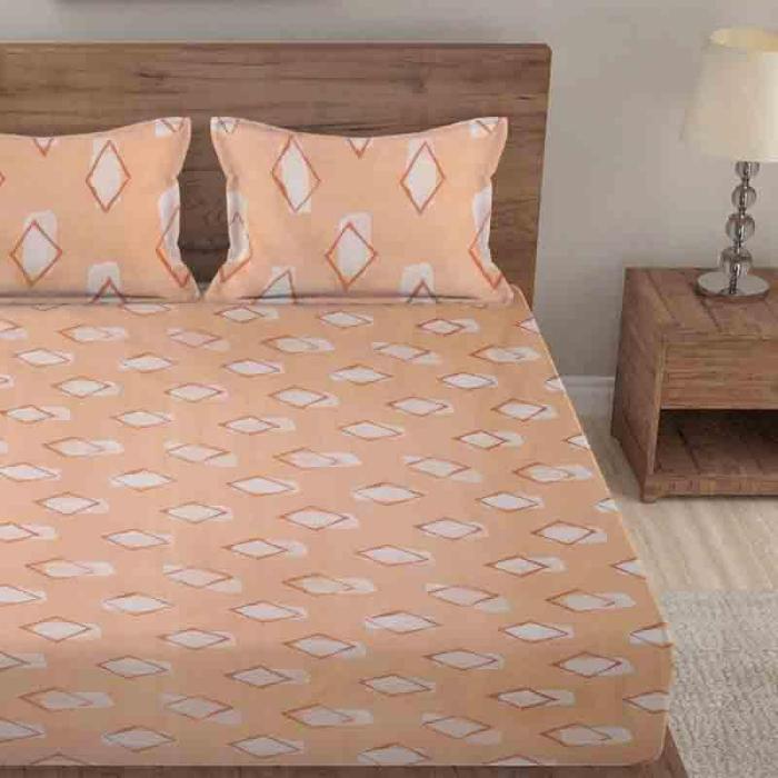 Kaju Katli Bedsheet  |   Geometric Bedsheets Bedsheets Geometric Bedsheets