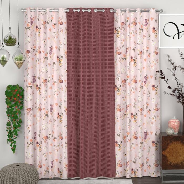 Karine Printed Curtain – Set Of Three  |   Curtains Curtains Curtains