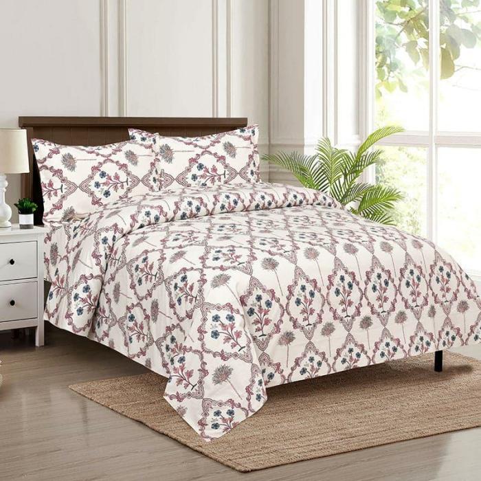 Kavita Ethnic Printed Bedsheet  |   Floral Bedsheets Bedsheets Floral Bedsheets