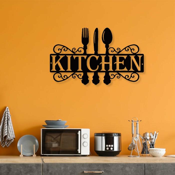 Kitchen Wall Art  |   Wall Accents Wall Accents Black