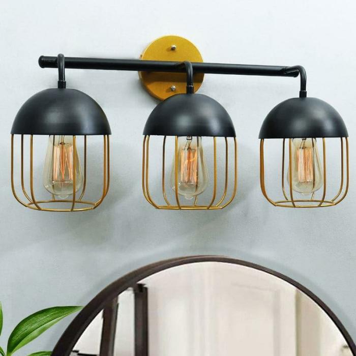 Lamaie Wall Lamp  |   Wall Lamps Lamps & Lighting Gold, Black