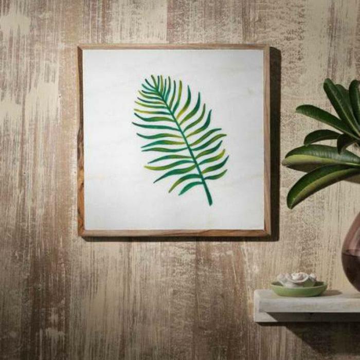 Leaf Lure Wall Accent  |   Wall Accents Wall Accents Green, White