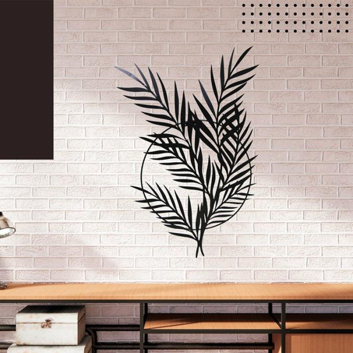 Leaves Of Peace Wall Art  |   Wall Accents Wall Accents Black