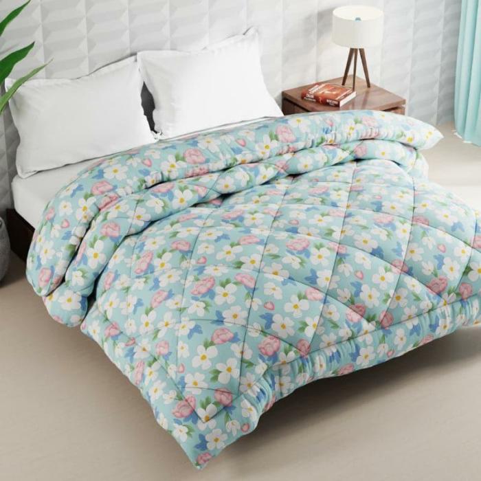 Leya Floral Comforter  |   Comforters & Ac Quilts Bedding Comforters & Ac Quilts