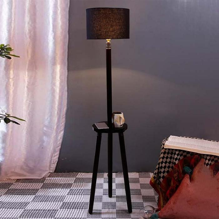 Lightastic Floor Lamp Table  |   Floor Lamps Floor Lamps Black