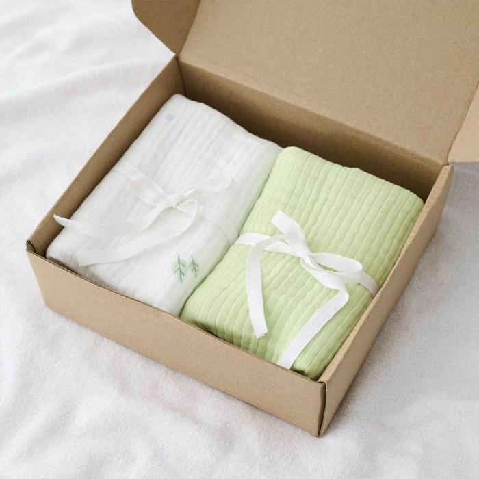 Little Maive Baby Bath Towel – Set Of Two  |   Bath Towels Bath Linens Bath Towels