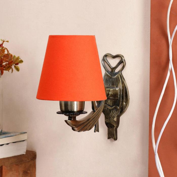 Love Gleam Atva Conical Wall Lamp  |   Wall Lamps Lamps & Lighting Red