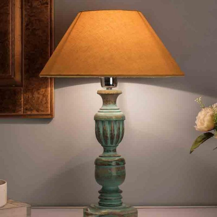 Lueur Table Lamp  |   Table Lamps Lamps & Lighting Blue, Brown