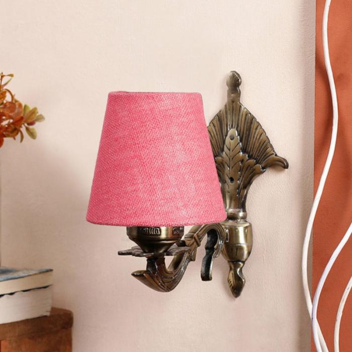 Magda Masique Conical Wall Lamp  |   Wall Lamps Lamps & Lighting Pink