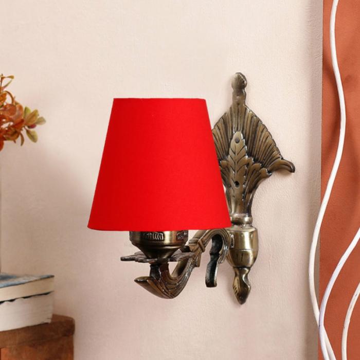 Magda Masique Conical Wall Lamp  |   Wall Lamps Lamps & Lighting Red